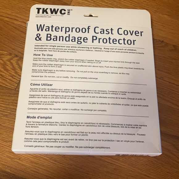 Waterproof Leg Cast Cover for Shower - Picture 4 of 8